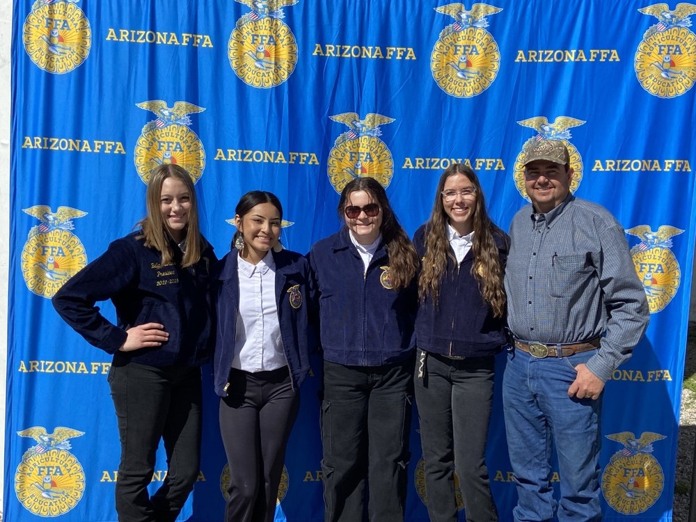 FFA Range Management Team finished 1st in State