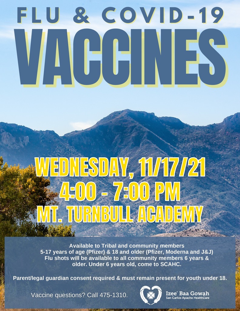 November 17th Vaccine Clinic at MTA