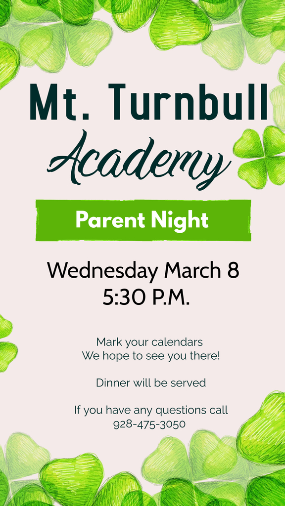 March Parent Night Flyer